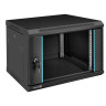 Шкаф телекоммуникационный EXEGATE EC-WM-6U.450.G.BLACK EX298605RUS